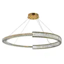 Люстра подвесная Arti lampadari Carini l 1.5.100.101 g 1 лампа 32 м² цвет золотистый