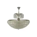 Люстра подвесная Arti lampadari Salentino e 1.5.80.101 n 16 ламп 25.1 м² цвет прозрачный никель