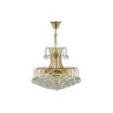 Люстра подвесная Arti lampadari Alanno e 1.5.40.100 gb 6 ламп 13.3 м² цвет золото прозрачный