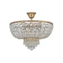 Люстра на штанге Arti lampadari Nonna e 1.3.40.602 g 6 ламп 19.8 м² цвет золотистый