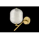 Настенный светильник светодиодный влагозащищенный Arti lampadari Candels l 2.w4 g регулируемый белый свет цвет жёлтый/золотой