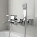 Смеситель для ванны Esko line El_am 54 однорычажный с душевой лейкой цвет хром