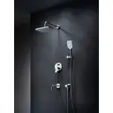 Душевая система встроенный Am.pm X-Joy FB85A3RH40 с тропическим душем с термостатом с изливом цвет хром