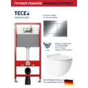 Комплект инсталляция с унитазом Tece 9400412OV0110 цвет белый