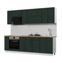 Кухонный гарнитур Стендмебель Индира УТ000587955 260x217x60 см ЛДСП цвет белый, сланец