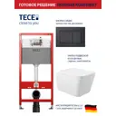 Комплект инсталляция с унитазом Tece 9400414Q0110 цвет белый