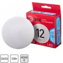 Лампа светодиодная Эра GX-12W-840-GX53 GX53 250 В 12 Вт круг 960 лм нейтральный белый цвет света