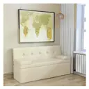 Диван Wissar Ламанш 50x150x50 см цвет бежевый