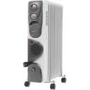 Обогреватель масляный Centek CT-6203-9 с электронным термостатом 2400 Вт 9 секций цвет белый