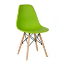 Стул кухонный Стулбержи со спинкой Eames 1 шт зеленый