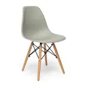 Стул кухонный Стулбержи со спинкой Eames 1 шт серый