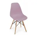 Стул кухонный Стулбержи со спинкой Eames 1 шт фиолетовый