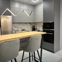 Кухонный фартук на стену Скиф 1200x600 мм. Цвет Гранит белый