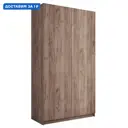 Шкаф распашной Мебельная компания е1 LCK_1200_KT 121x220x52.5 см крафт табачный ЛДСП