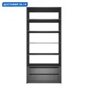 Гардеробная Мебельная компания е1 500124 101x220x51 см цвет серый