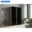 Шкаф-купе Мебельная компания е1 500492 230x160x57 см 8 полок ЛДСП цвет крафт табачный