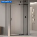 Душевая дверь Rgw 531449 80см эффект стекла прозрачный распашной