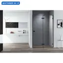 Душевая дверь Cezares 458471 141.2см эффект стекла прозрачный распашной