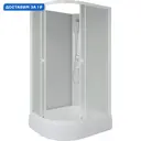 Душевая кабина Niagara P100/70/26r/mt/bk средний поддон 100x70см