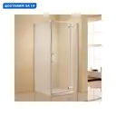 Душевой уголок Aquanet Logic 144945 квадратный 90.5x90.5см серебро профиль эффект стекла прозрачный