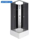 Душевая кабина Niagara E90/26q/tn/bk средний поддон 90x90 см квадрат