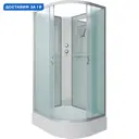 Душевая кабина Niagara 339744lbk средний поддон 90х70см