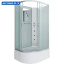 Душевая кабина Niagara 23101424rbkg высокий поддон 120x80 см ассиметричный