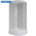 Душевая кабина Niagara P90/80/26l/mt средний поддон 90x80см