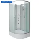 Душевая кабина Niagara 331944lbkg средний поддон 110x90 см ассиметричный