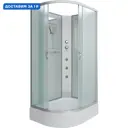 Душевая кабина Niagara 331844rbkg средний поддон 110x80 см ассиметричный