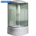 Душевая кабина Мономах 10000005760 высокий поддон 90x90см