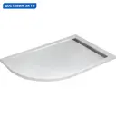 Душевой поддон Cezares Tray 425497 ассиметричный искусственный камень 80х120см
