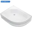 Душевой поддон River Wemor 392888 ассиметричный акрил 70x100см