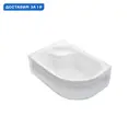 Душевой поддон River 21130 ассиметричный акрил 120x80см