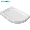 Душевой поддон Triton 646112 ассиметричный акрил 80x120см