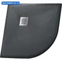 Душевой поддон Grossman Strong 604114 1/4 круга искусственный камень 100х100см