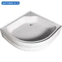 Душевой поддон River 21103 1/4 круга акрил 90x90см