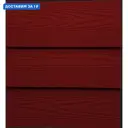 Фиброцементный сайдинг Claddit 3000x200x8мм профиль КМ-200 S5040Y80R кирпично-красный 15м² 25шт