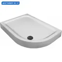 Душевой поддон Grossman 144871 ассиметричный акрил 90x120см