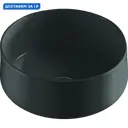 Раковина накладная Orange b07 B07-345B 34.5см цвет черный