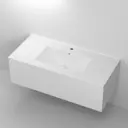 Раковина цельнолитая Йорта Болонь 100 цвет белый