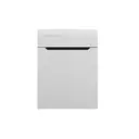 Тумба под раковину подвесная Uperwood Tanos TTanos40WG 40см цвет белый/графит