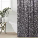 Шторка для ванной комнаты Этель 9264518 180x145см цвет серый, серебристый