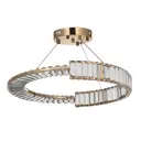 Люстра подвесная Arti lampadari Carini l 1.5.60.101 g 1 лампа 32 м² цвет золотистый