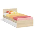 Кровать с ящиками Свк Мори 200x90 см цвет дуб сонома, белый 1026925K