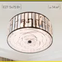 Люстра потолочная хрустальная Citilux Гермес CL331151 E27 5 ламп 14 м²