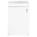 Кухонный шкаф напольный под мойку 50x82x50 см ЛДСП цвет белый