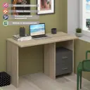 Стол Мэрдэс Скл-прям 120x77x60 см лдсп цвет графит/дуб сонома СКЛ-Прям120 СГ