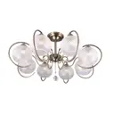 Люстра потолочная Gerhort Classic G11083/8ab cl 8 ламп 18 м² цвет бронза