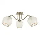 Люстра потолочная Arte milano Amalfi-326107/3b ab 3 лампы 6 м² цвет бронза